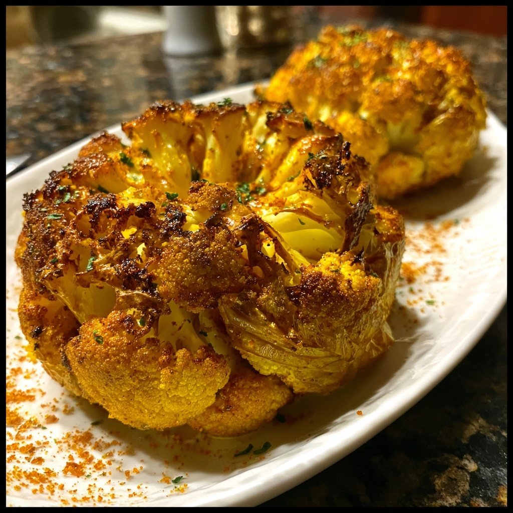 Blumenkohl mit Paprikapulver