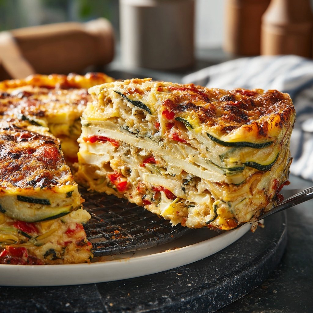 Gemüseauflauf mit Zucchini