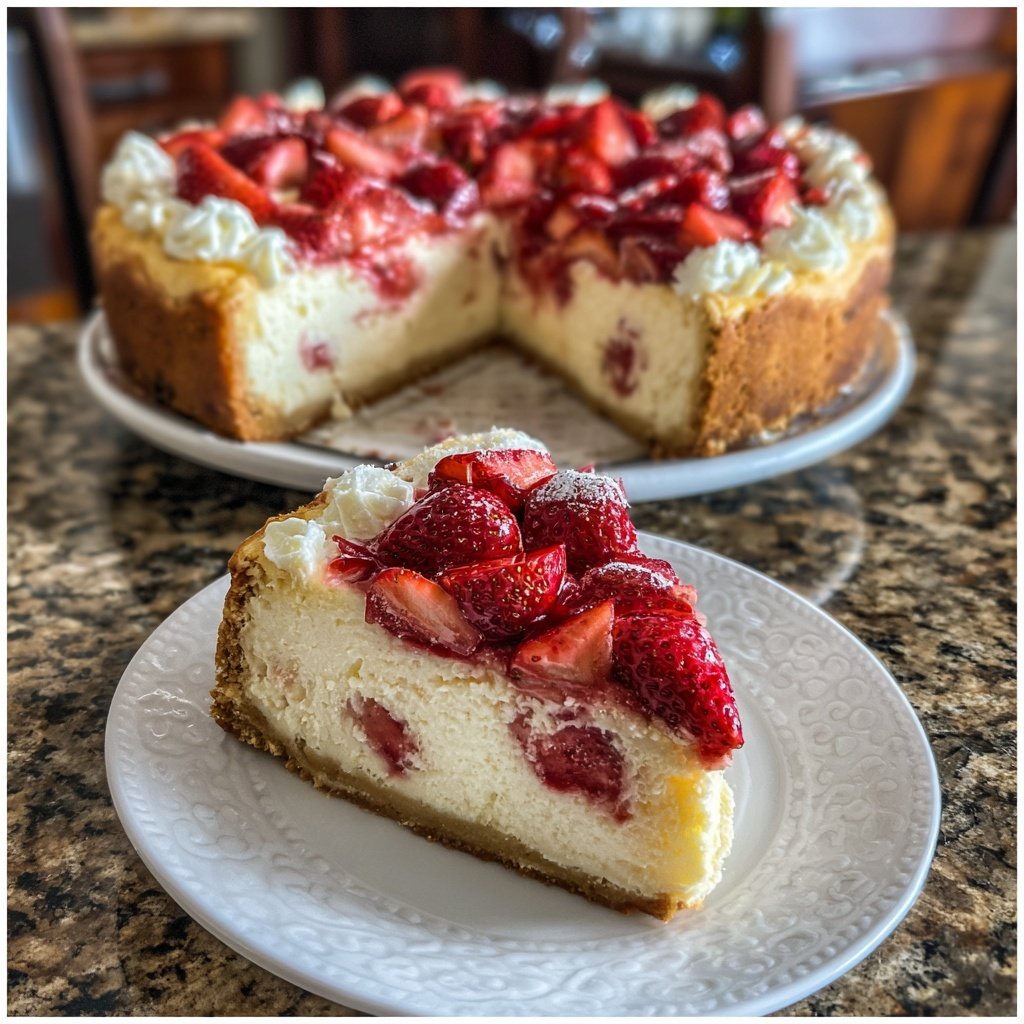 Erdbeer Schmand Kuchen Klassisch