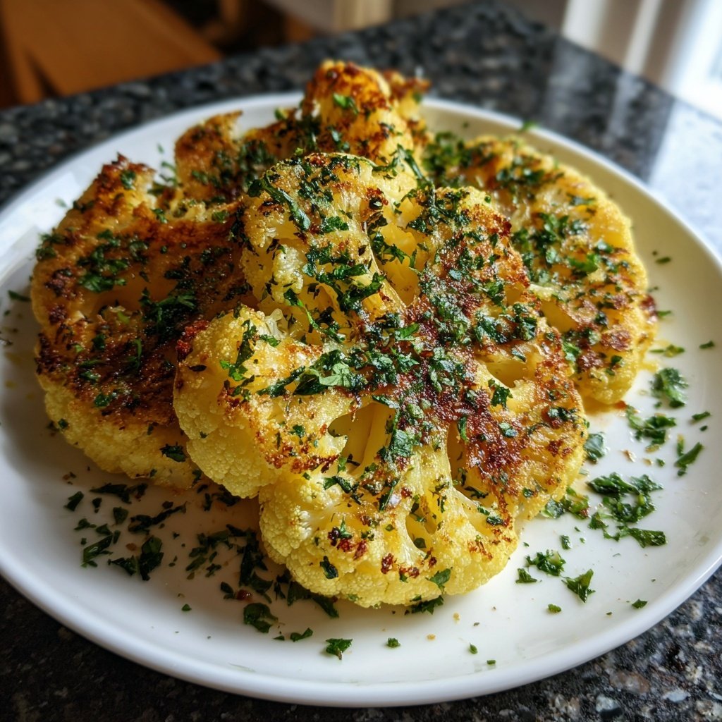 Blumenkohl mit Kräutern