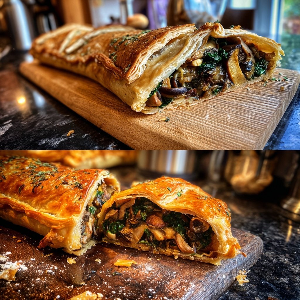 Vegetarisches Valentins-Wellington